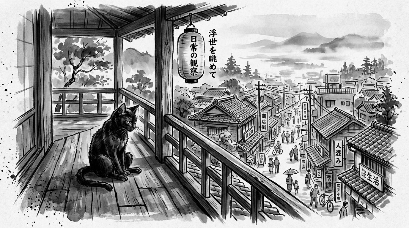 遊びの効用 — 『吾輩は猫である』漱石 × AIと人間の創造性