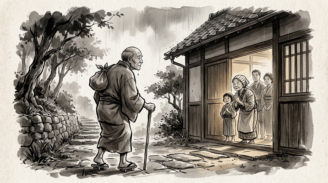 機械の証明 — 『父帰る』菊池寛 × AIによる家族再構築